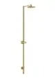 AXOR-HG-AXOR-Starck-Nature-Duschsaeule-mit-Kopfbrause-240-1jet-ohne-Handbrause-Brushed-Brass-12671950 gallery number 1